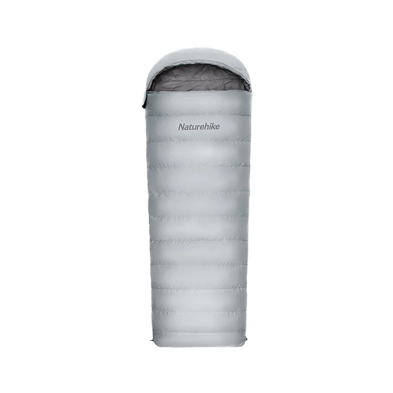Ультралёгкий спальный мешок Naturehike RM40 Series Утиный пух Grey Size L, 6927595707173 купить на официальном сайте Naturehike в России